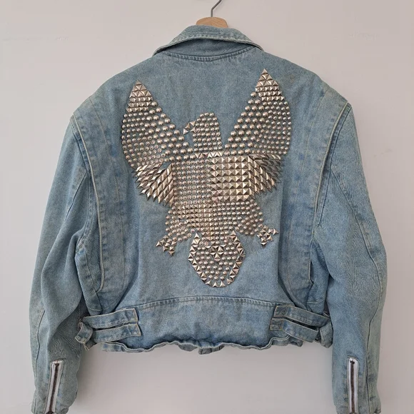 Studded Denim Jacket - Picture 11 of 14